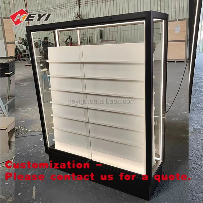custom.Graded Sports Card Display Lockable Trading Card Collector Double Sides Display Rack TCG Store Games Shop