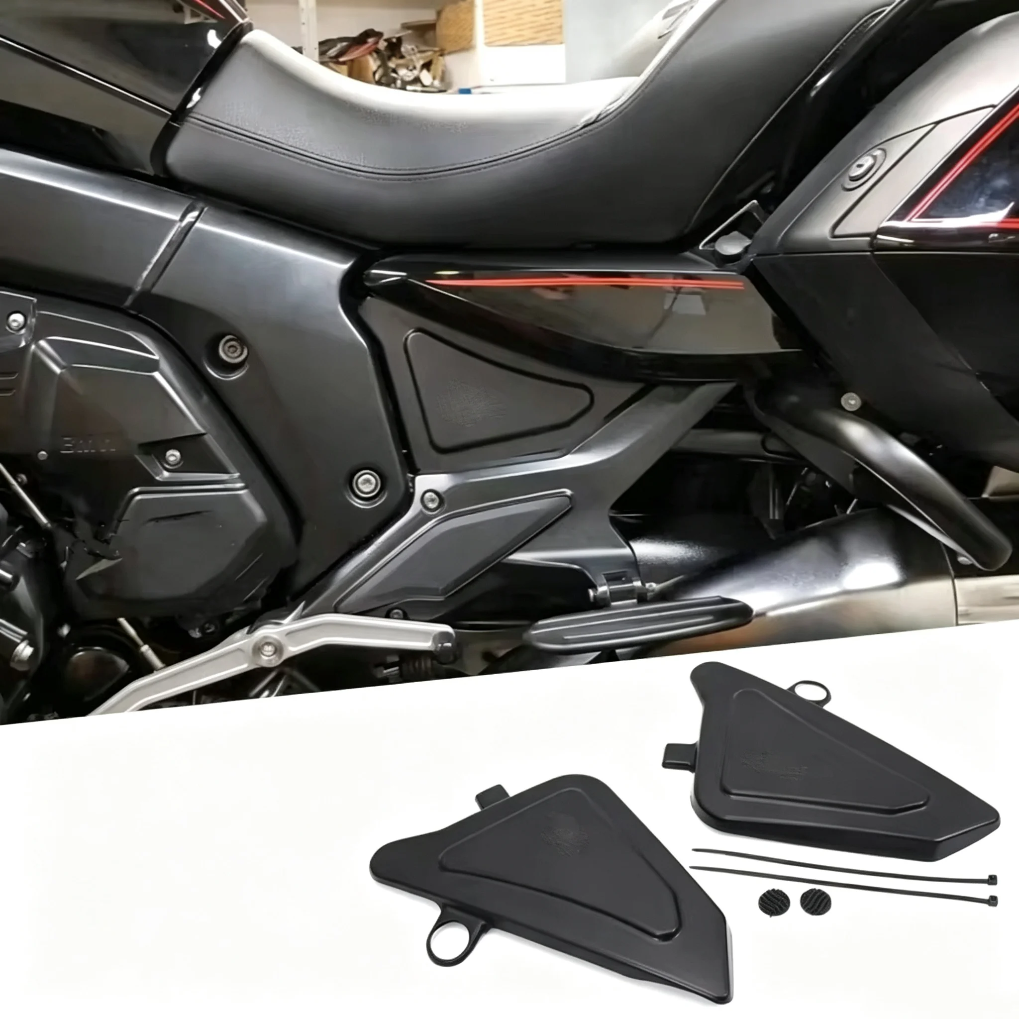 New Motorcycle Frame Side Fuel Tank Fairing Is Suitable For BMW K 1600 Bagger K 1600 Grand America 2018