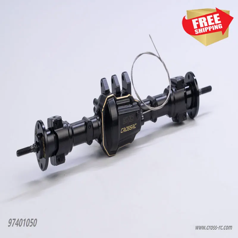 

Radio control RC Car CROSSRC EMO CNC rear axle set CS-97401050 XT4 AT4V RTR option upgrade parts