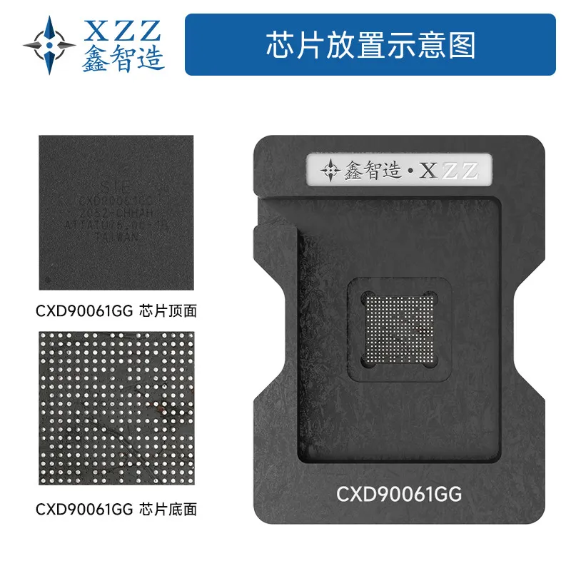 XZZ solder paste/bal stencil for PS5 CXD90061GG CXD90062GG CXD90064G Directly heating tin plating platform