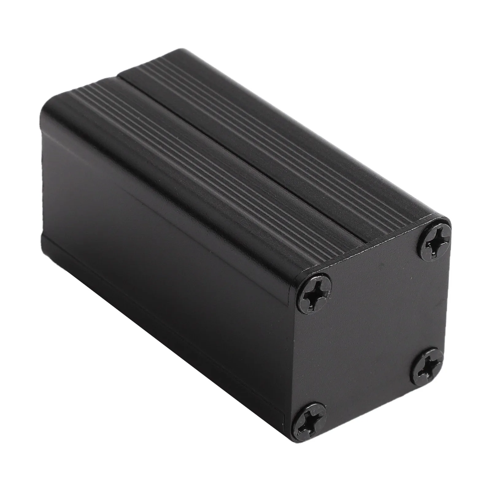 50x25x25mm Black Split Extruded Aluminum Enclosure Box For PCB Electronic Project DIY Heat Dissipation Case