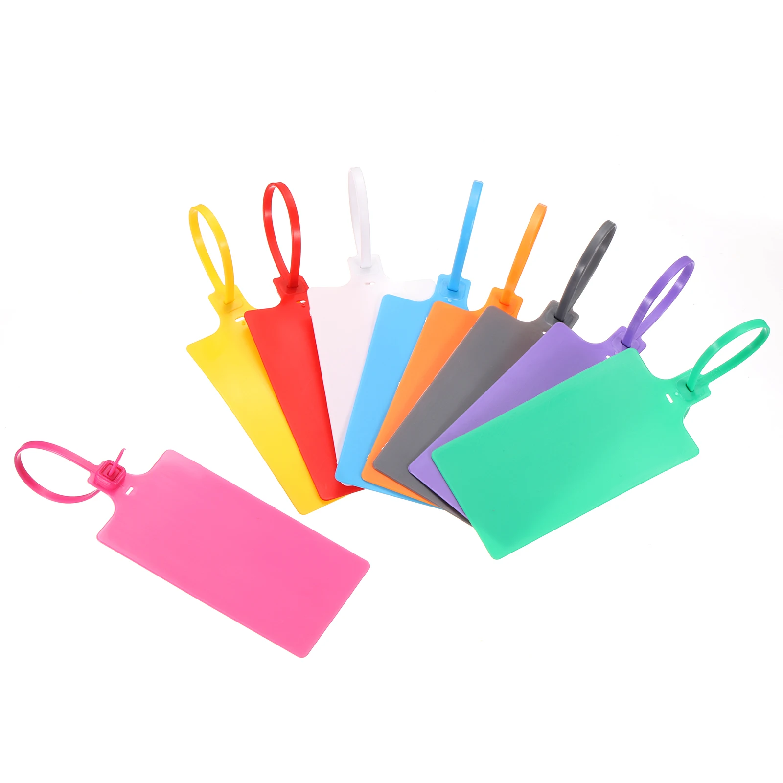 

50pcs Plastic Seals Shipping Tags, for Plastic Tie Mark Product Identification Tags,Valve Marking,Outdoor Tagging