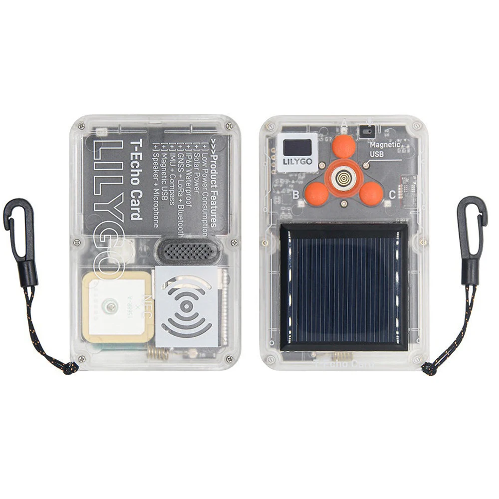 Multifunctional LoRa Development Board nRF52840 SX1262 GNSS OLED Display 9-Axis IMU RGB LED Speaker Mic BT NFC IoT Sensor Board