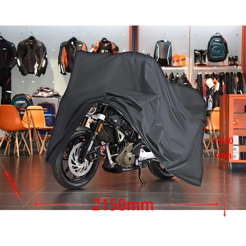 

For HUSQVARNA Svartpilen 401 motorcycle cover Full car Sun protection dust no ear thickened Oxford cloth rain cover Motorcycle