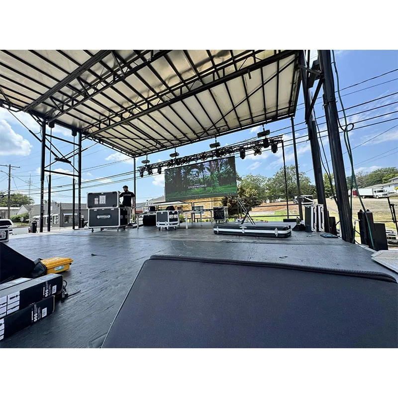 Indoor/Outdoor P2.976 P3.91 Rental LED Video Screen Seamless Splicing Stage Background & Football Field 500*1000 Wall Display - view 4