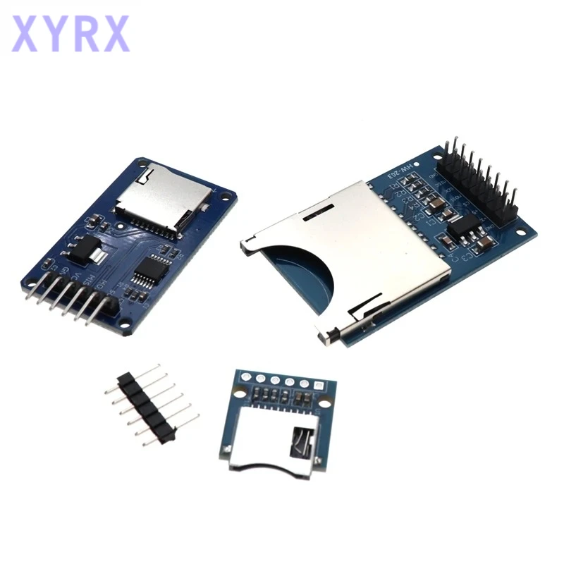 In spot 1Pcs Micro SD Card Mini TF Card Reader Module SPI Interfaces With Level Converter Chip 5V/3.3V For Arduino DIY KIT
