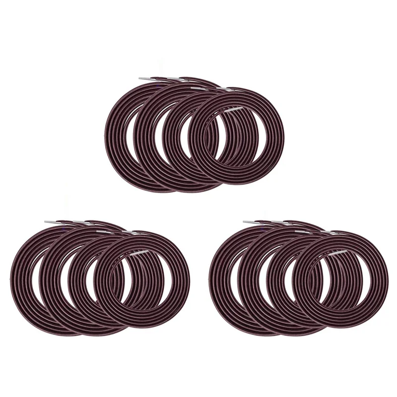 

BMBY-Recliner Replacement Elastic Cord Repair Tool For Zero Gravity Chair, Lounge Chair And Bungee Chair, 12 Pack Brown