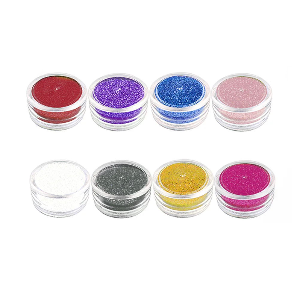 12 قطعة الجسم المؤقت لامع بريق جودة عالية مقاوم للماء 3-7 أيام طلاء فني يدوم للحرف اليدوية الايبوكسي الطين كلية العمل الحدث