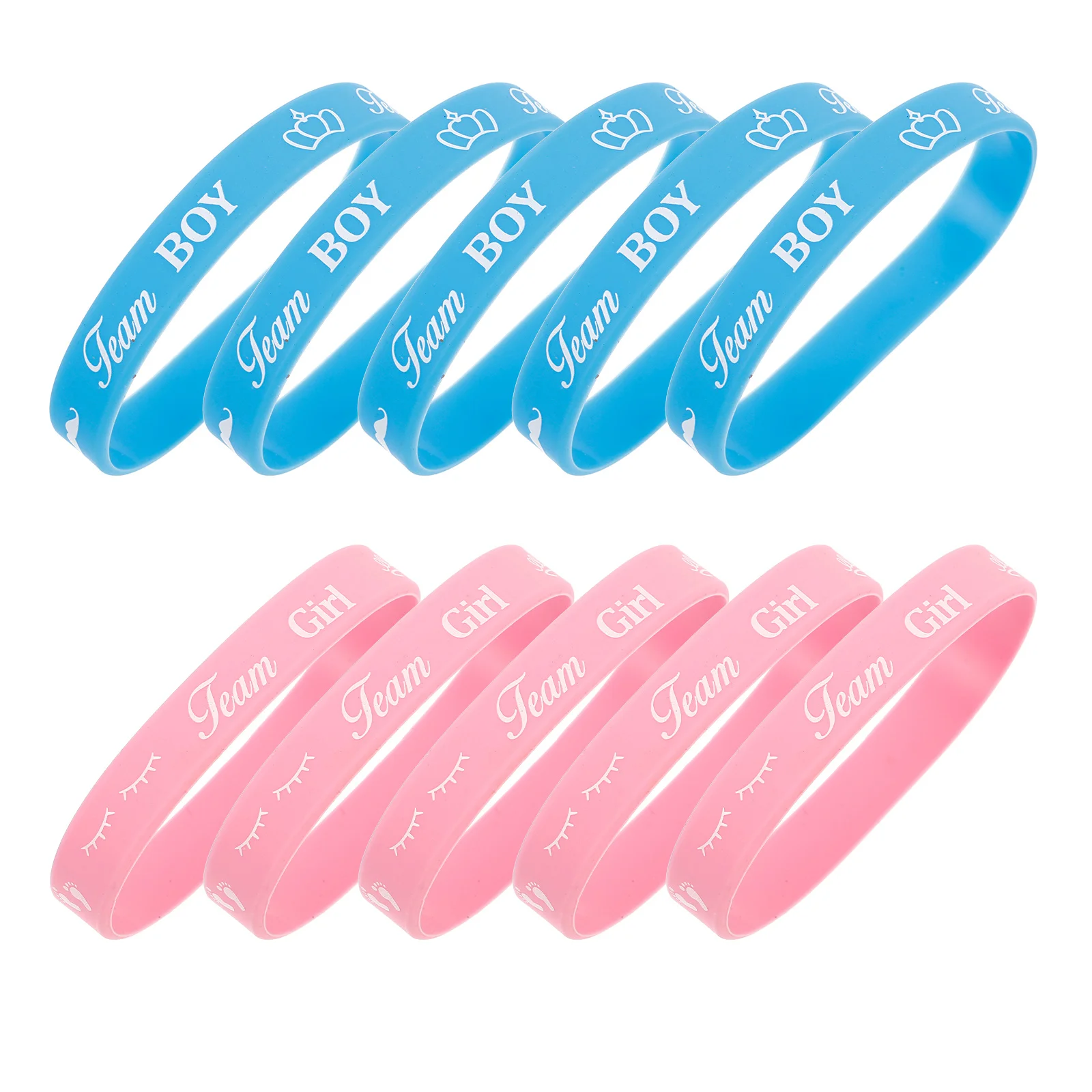 

10 Pcs Reveal Party Favors Ideas Bracelets Shower Decorations Birthday Wristbands Supplies