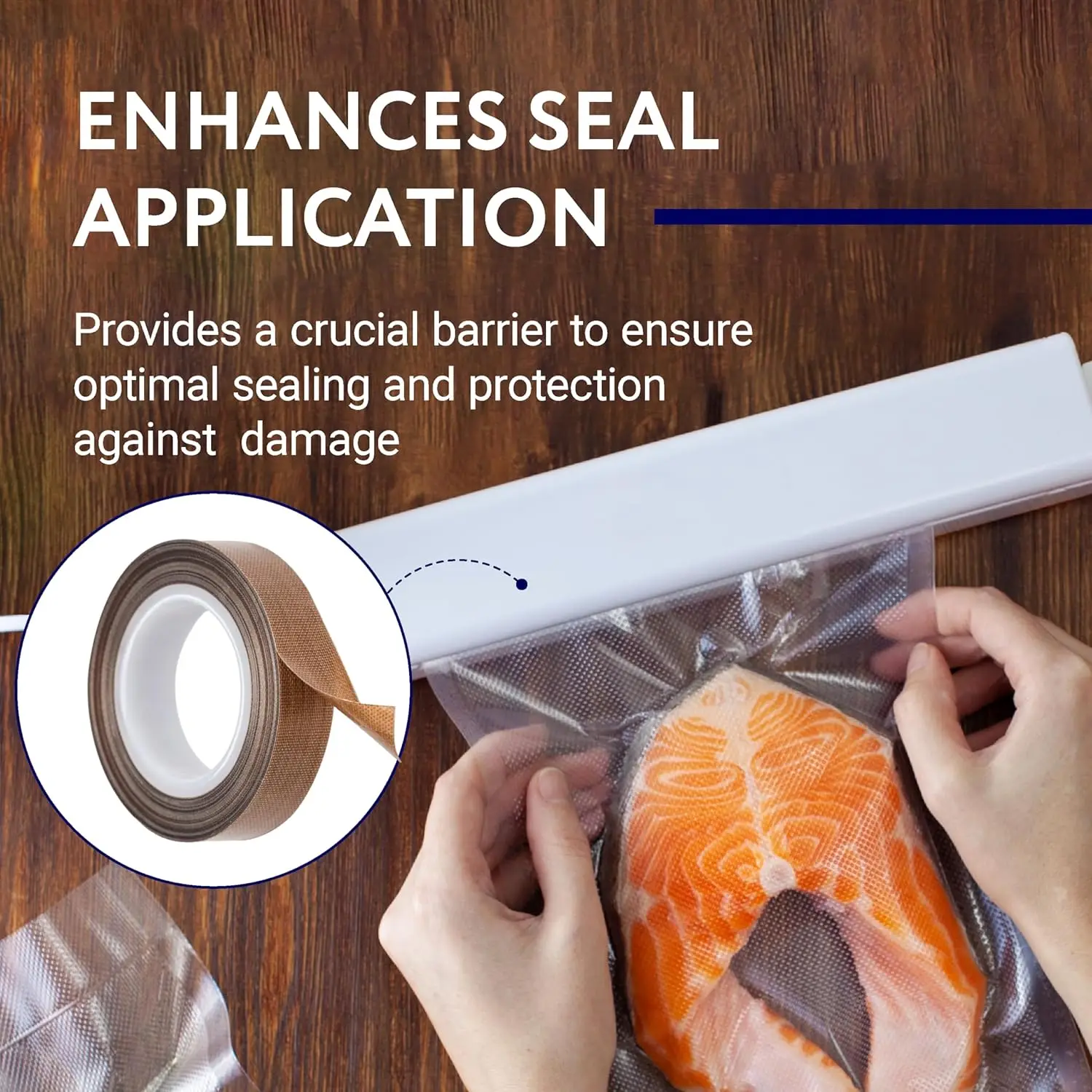 Cinta de resistencia a altas temperaturas 300 °   Cinta PTFE de la máquina de sellado del aislamiento térmico C para la protección electrónica de soldadura de BGA