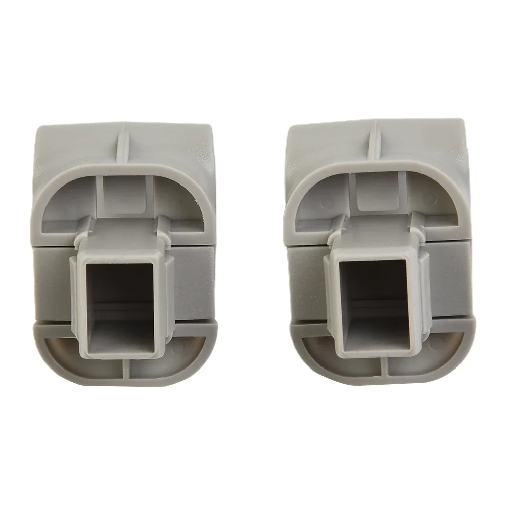 1pair Car Sun Visor Clips Grey Clip Set For Mazda 3/5/6/CX-7/CX-9/RX-8 Plastic High Quality Interior Accessories LC6269261B77