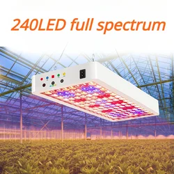 3000W oświetlenie LED do uprawy pełne spektrum rośliny doniczkowe światło rozproszone namiot 8h/12h/16h/20h Timer Auto On/Off Phyto Growth lampa