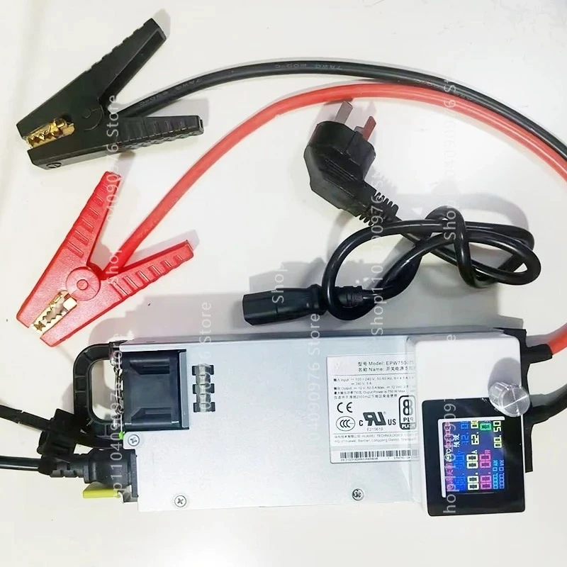 

Регулируемый блок питания EPW750-12A с цветным экраном, зарядное устройство для литий-железо-оксидных и свинцово-оксидных аккумуляторов 4.2В/12В/14.6В/16В