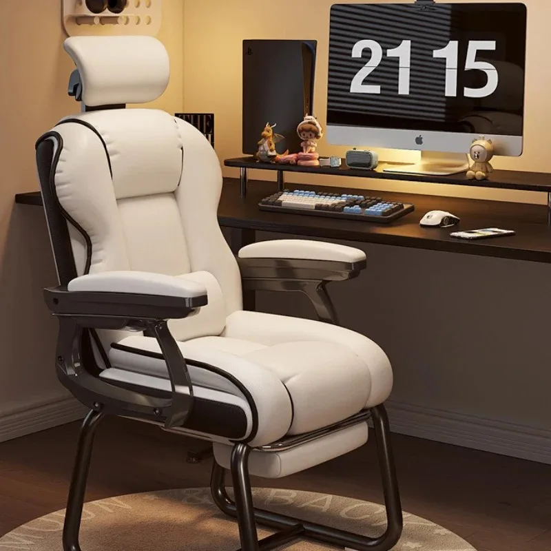 كرسي مكتب مريح قابل للتعديل للألعاب الترفيهية على شكل قوس كرسي منزلي مريح للجلوس أثاث مكتبي ألعاب سيلا #2