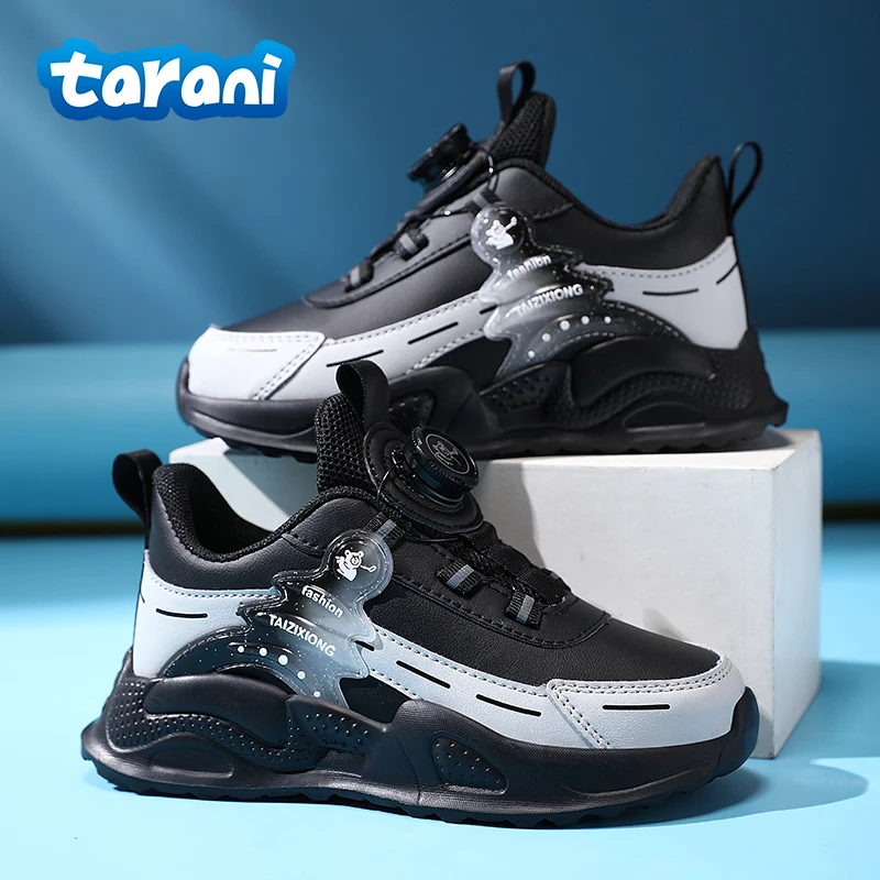 

Children Sports Shoes with Rotating Buckle Boys Fashion Sneakers Girls Sport Running Shoes Kids Outdoor Casual Trainers Shoes