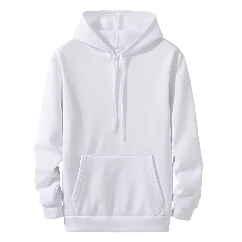 

Autumn and Winter Casual Loose Comfortable Hooded Solid Color Men's Sweater Trend Lapel Spot Fleece Long-sleeved Work Homewear