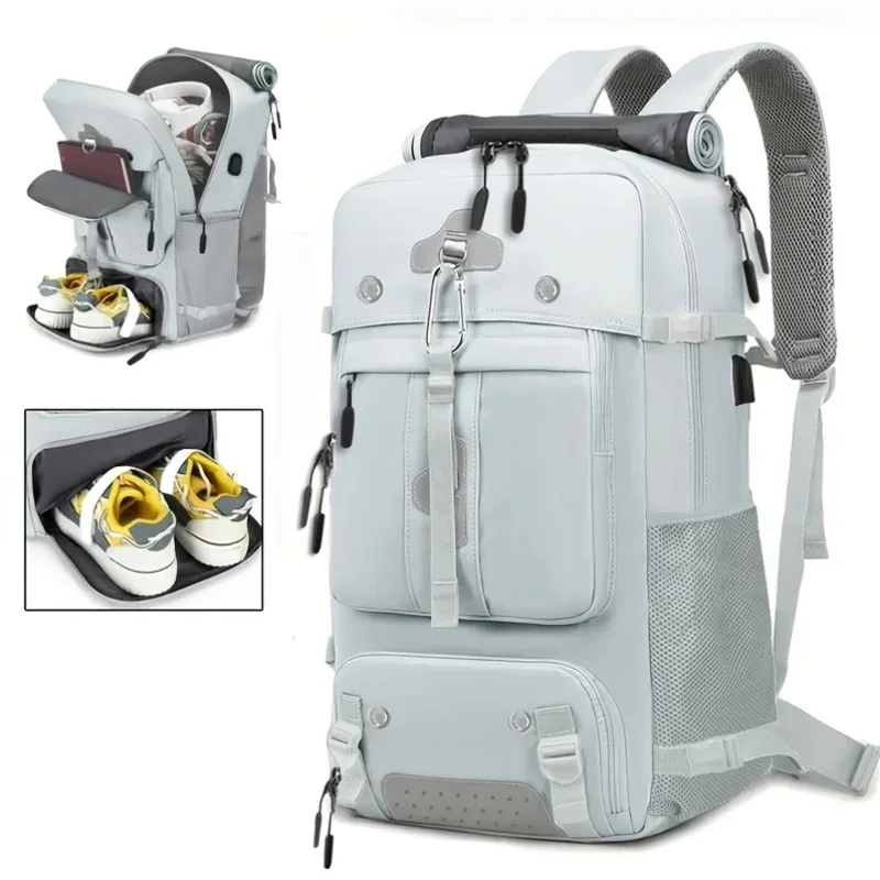 Large Capacity Oxford Backpack, Stylish Premium Sense Travel Bag, Casual Mountaineering Rucksack Student School Backpack for Hik