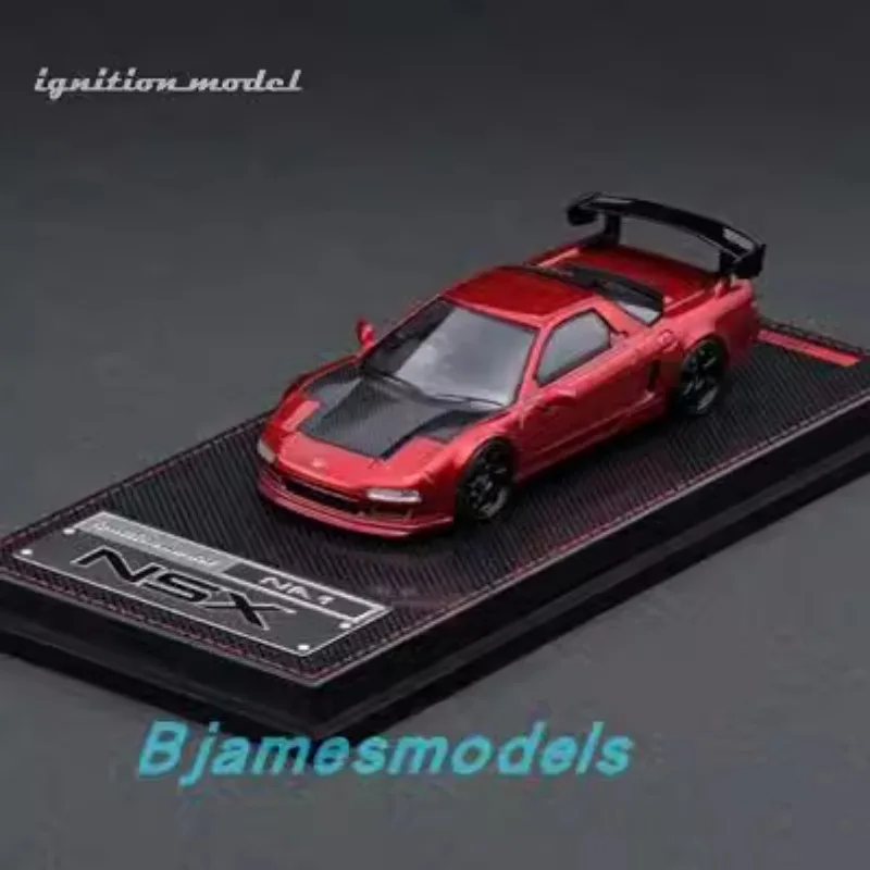 

1/64 Honda NSX NA1 NA2 имитация статической модели автомобиля из сплава, детская коллекция декоративных игрушек, праздничные подарки для детей.