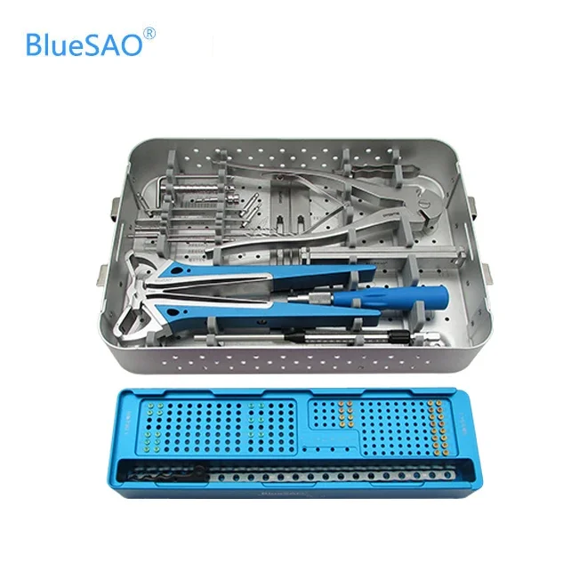 animal orthopedic surgical instrument,PRCL-M locking plate,for veterinarian to do fracture operatinos