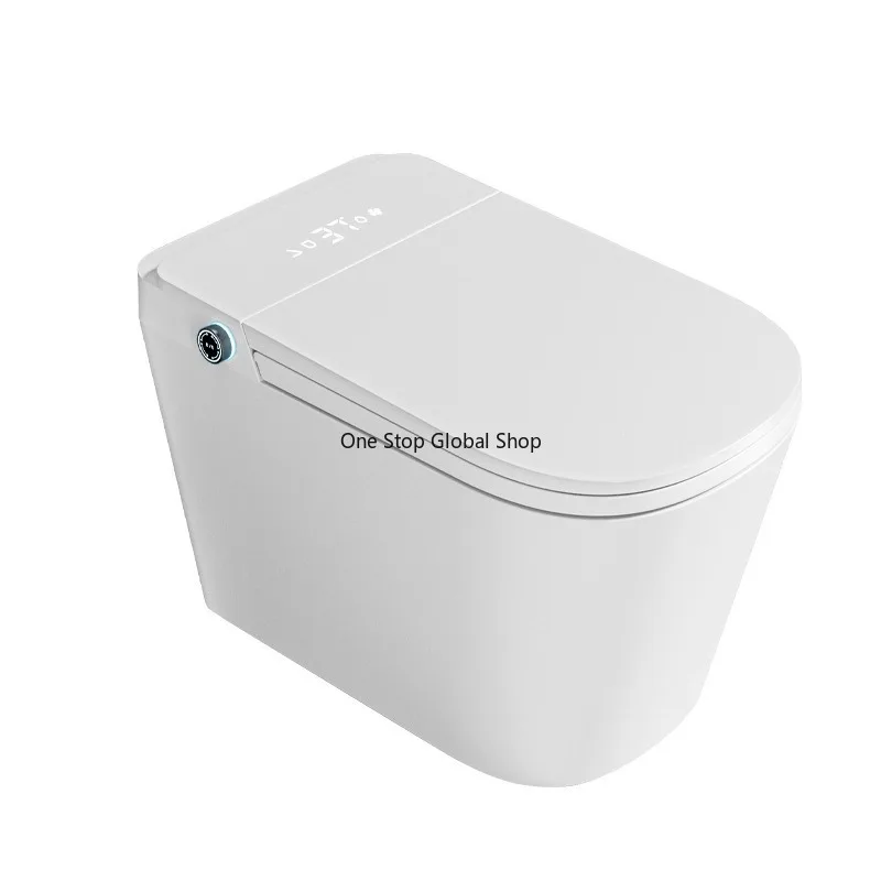 

Integrated, oversized toilet, fully automatic without water pressure limit