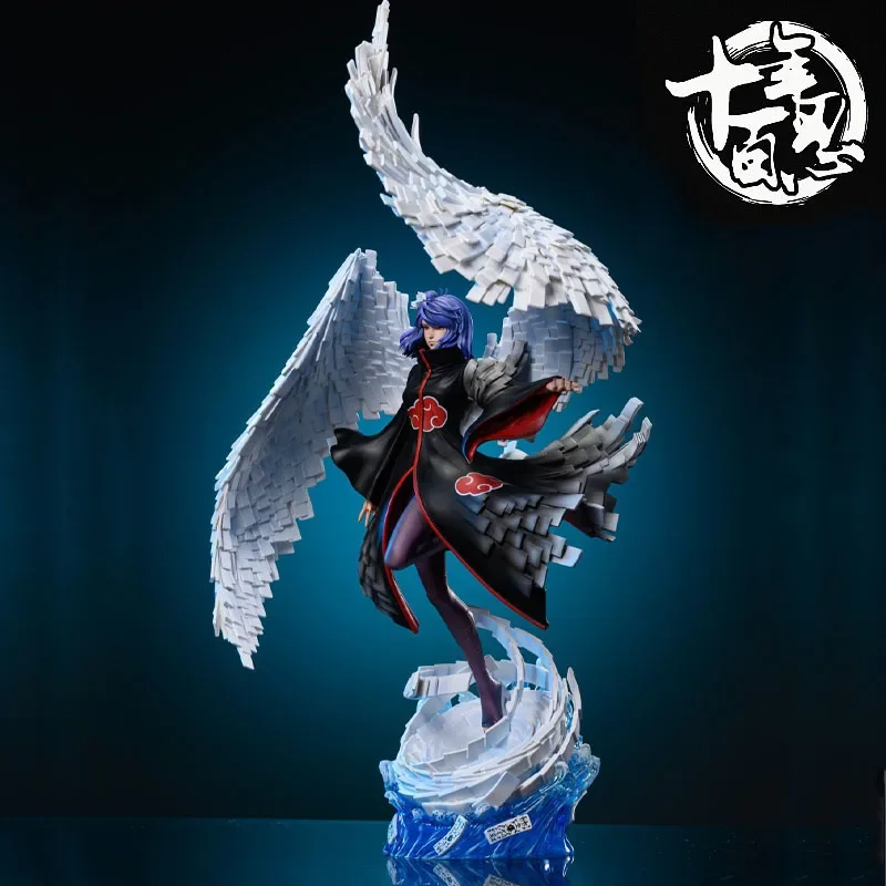 

Original Gk Pain Konan 30CM Anime Figure Genuine Naruto Figurine Limited Edition Statue Model Resin imported PU Model Toy Gift