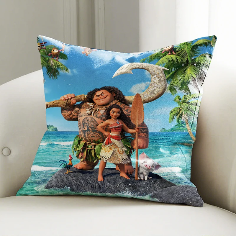 

Disney Moana Pillow Cushion Ocean Theme Soft Sofa Decor Throw Pillow Home Decor Gift for Kids
