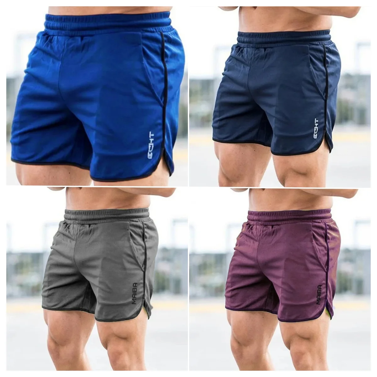 NEW Summer Running Shorts Men Sports Jogging Fitness Shorts Quick Dry Mens Gym Men Shorts Sport gyms Short