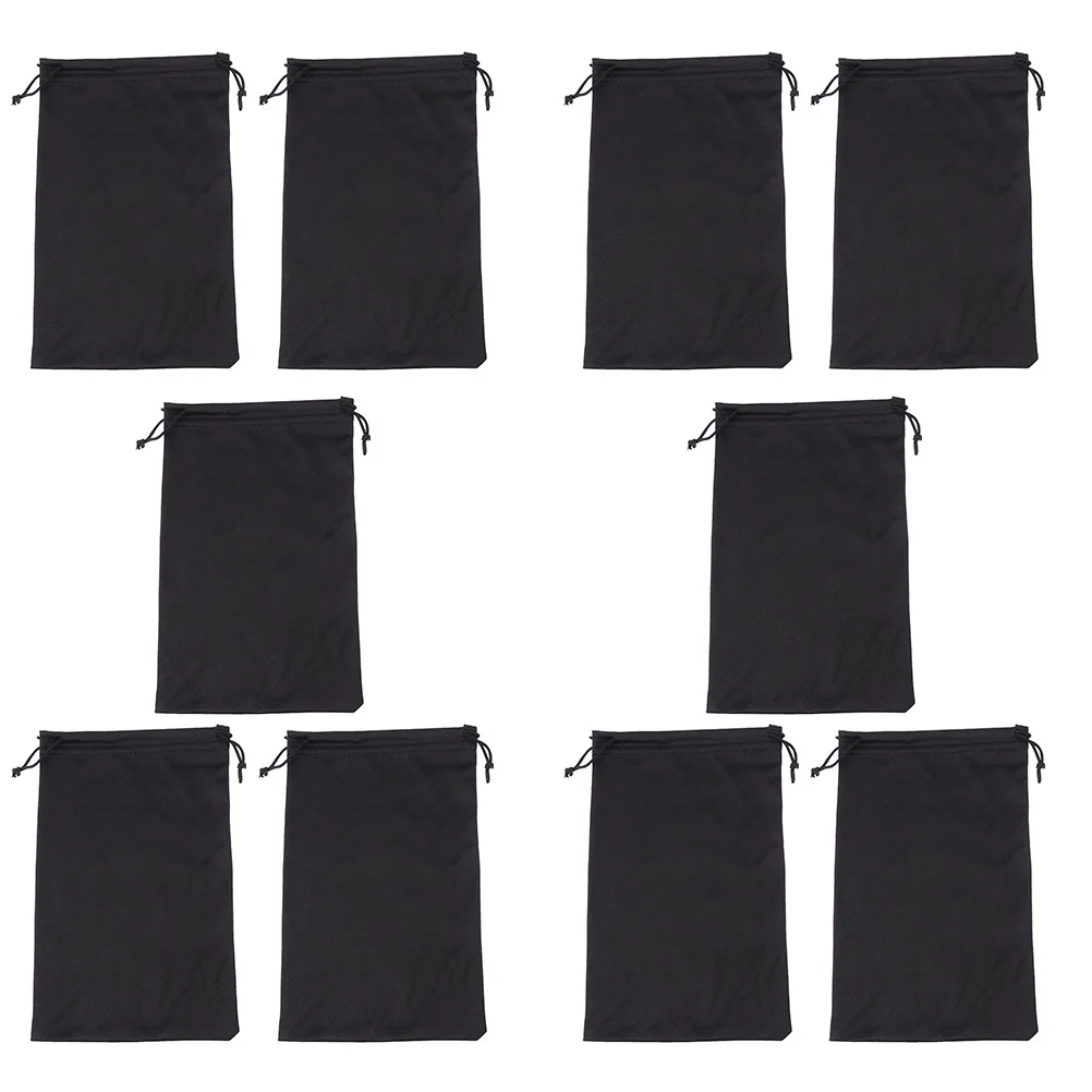 20 قطعة أكياس النظارات قماش الوبر مقاومة للخدش أكياس الرباط لنظارات التزلج النظارات الشمسية المحمولة التخزين #5