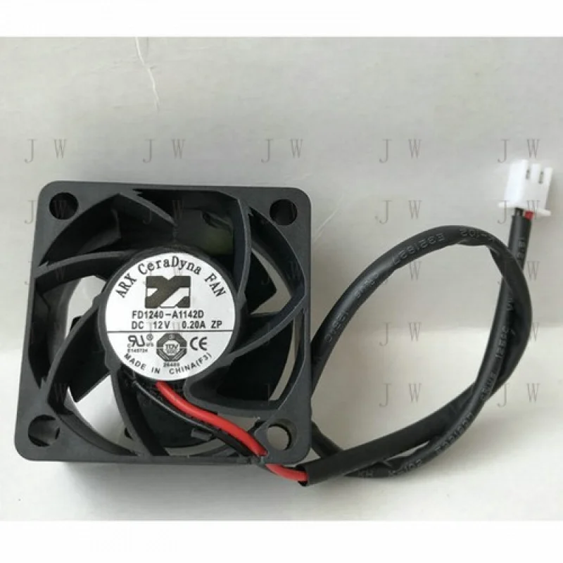 

DDZ 1PCS New ARX FD1240-A1142D DC12V 0.20A 2-Wire Cooling Fan # QW.