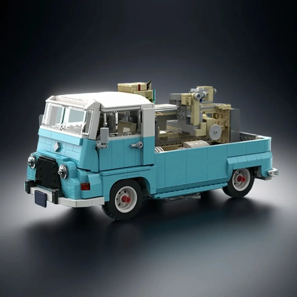 

2049 шт. Renault Estafette (сколько грузовых предметов) 10279 MOC классический фургон модель образовательные строительные блоки подарок