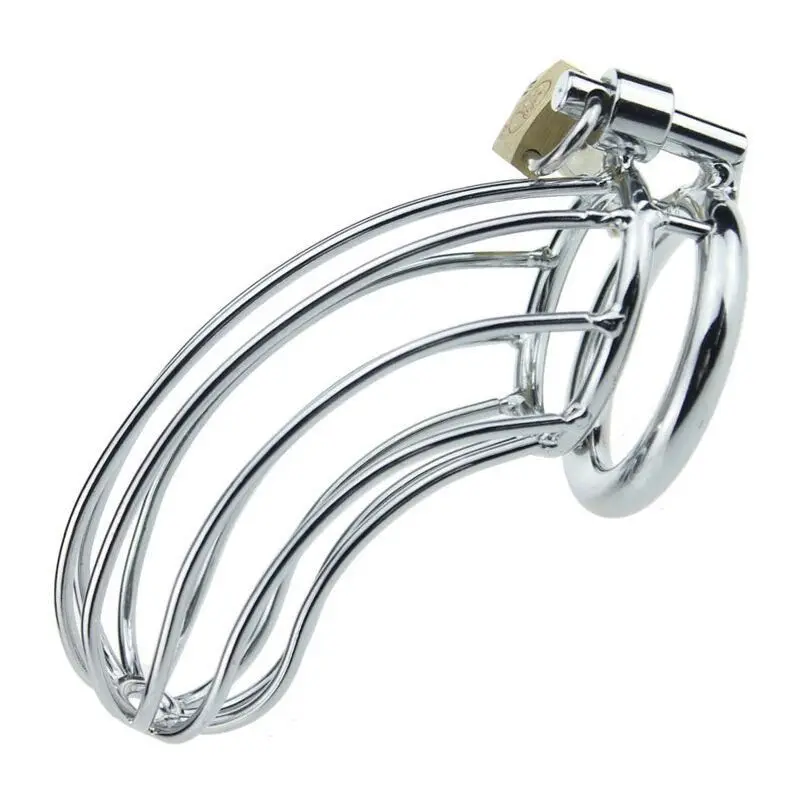CB Male Chastity Cage Binding Tool Cock Cage Sex Toys for Men Rise of Loyalty Penis Ring Lock Metal Wearable Device for Outdoor - view 3