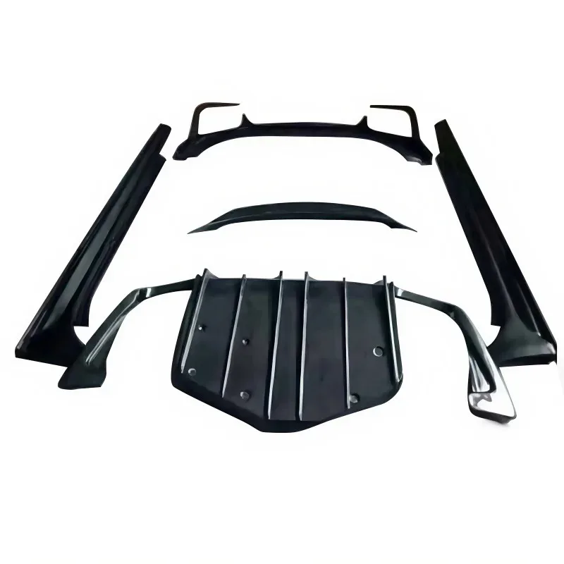 

Suitable for 13-17 Ghibli Carbon Fiber Front Lip Front Spoiler Modified Front Fascia Rear Lip Side Skirt and Rear Wing