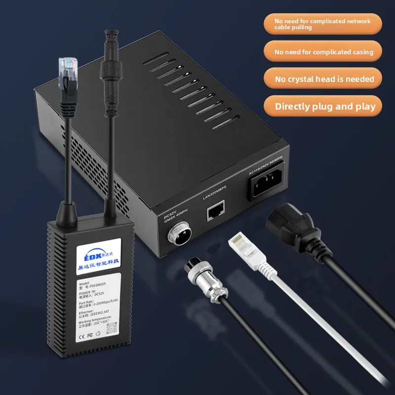 PLCネットワーク POEスイッチ モニタリング 主要な他の電力伝送線路伝送 同軸トランシーバー 微弱電流電源 カテゴリ