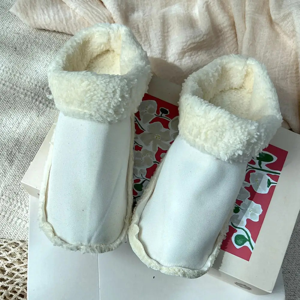 Cozy Thermal Shoe Cover For Clogs Winter Warm Plush Lining Detachable Soft Furry Insert Replacement Fleece Liner Foot Pad