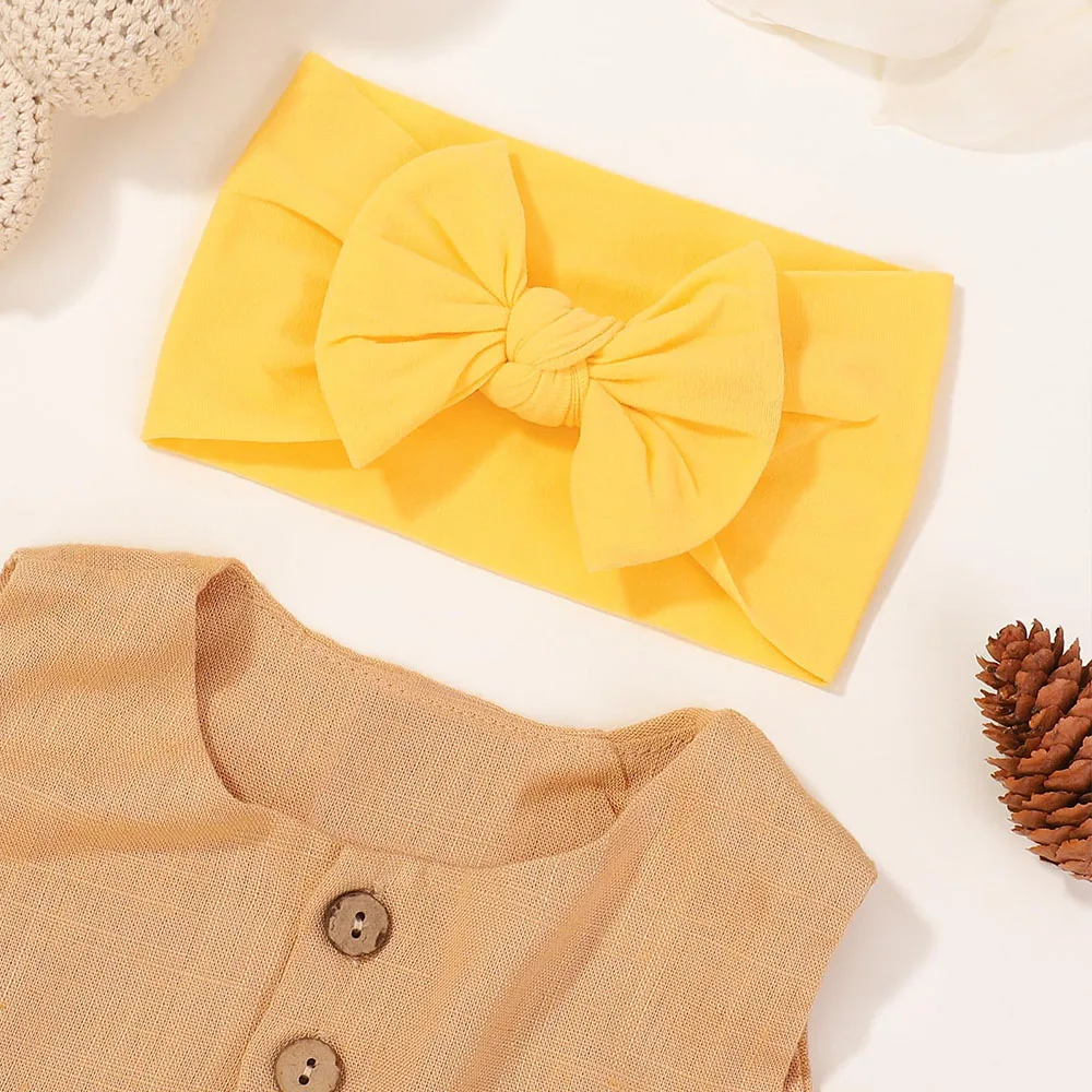 10/20 Stück weiches Strick-Bogen-Stirnband-Set für Babys, süßes Säuglings-Kleinkind, elastische Nylon-Kopfwickel, Bänder, Kopfbedeckung, Haar-Accessoires – Detail 4