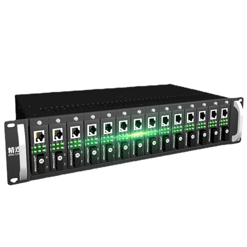 

Fiber Optical Transceiver Photolectric Transducer Rack Chassis Universal