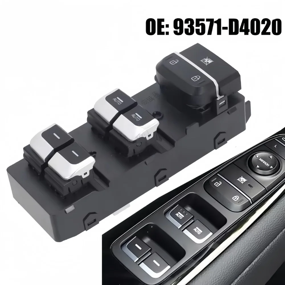 Auto Glass Lift Switch Power Window Button For Quick Window Repair Car Control Button Robust Plastic Construction