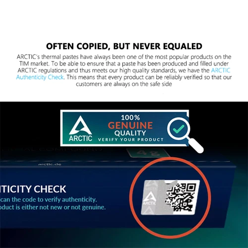 Imagen 2 del producto Pasta térmica Original ARCTIC AC MX-4, compuesto de conducción de calor, grasa de silicona para ordenador, PC, portátil, CPU, GPU, Chips de tarjeta de vídeo