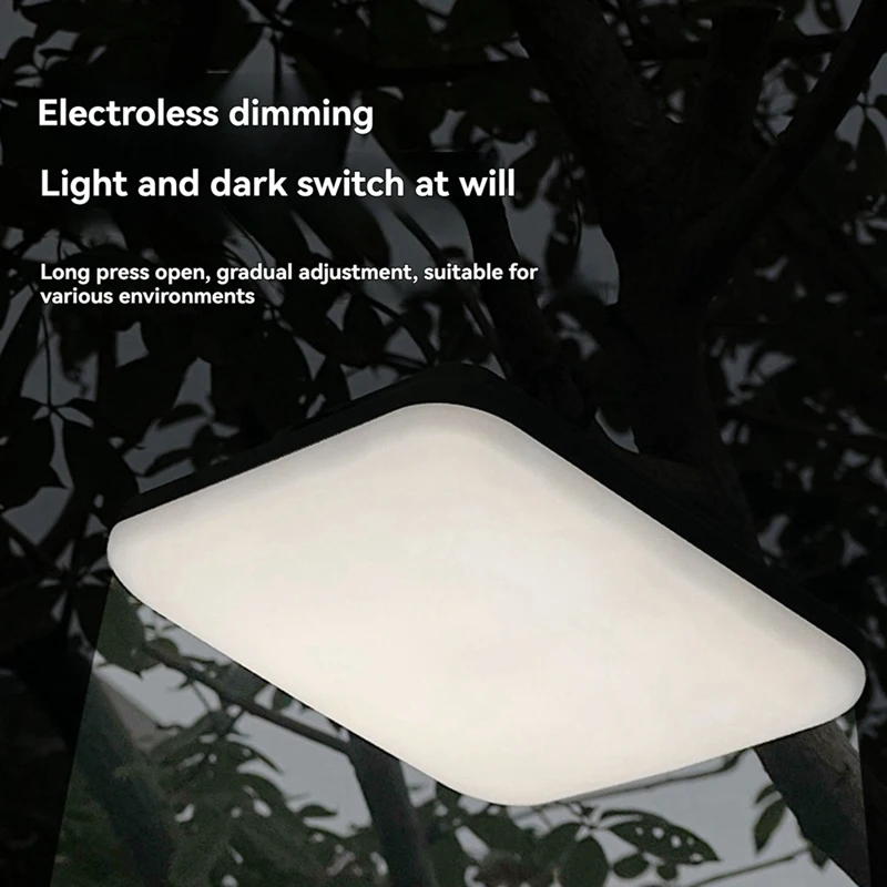 Лучшие предложения Открытый перезаряжаемый светильник для кемпинга Портативный подвесной светильник для палатки Освещение для ночной рыбалки Аварийный светильник для обслуживания работы