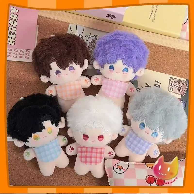 

10 Cm Mini Doll Xavier Love and Deepspace Sylus Rafayel Xavier Zayne Cosplay Cartoon with Apron Pendant Keychain Dango Gifts