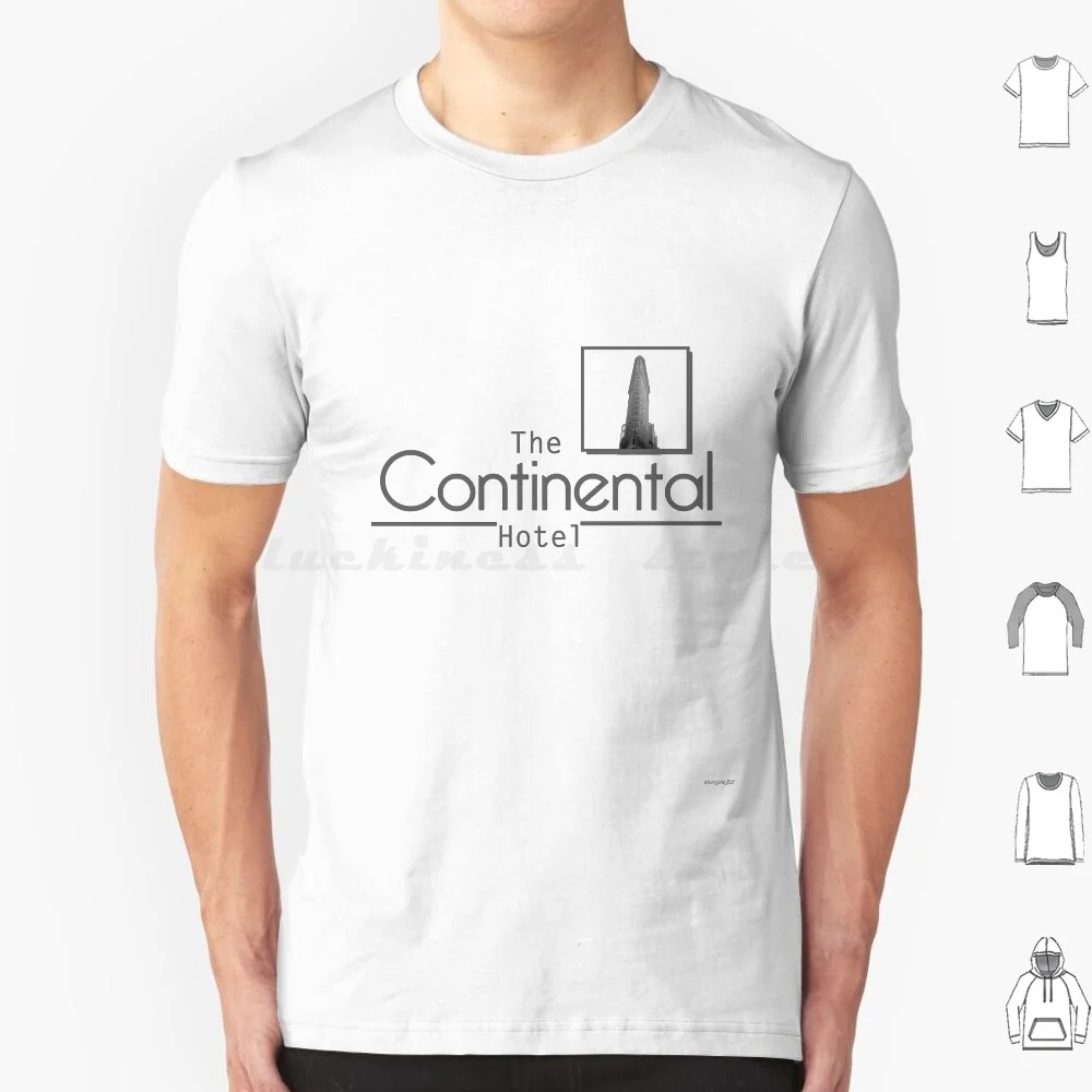 Homage To John Wick , The Continental Hotel Logo T Shirt Men Women Kids 6xl John Wick Wick Cult Movie Continental Continental