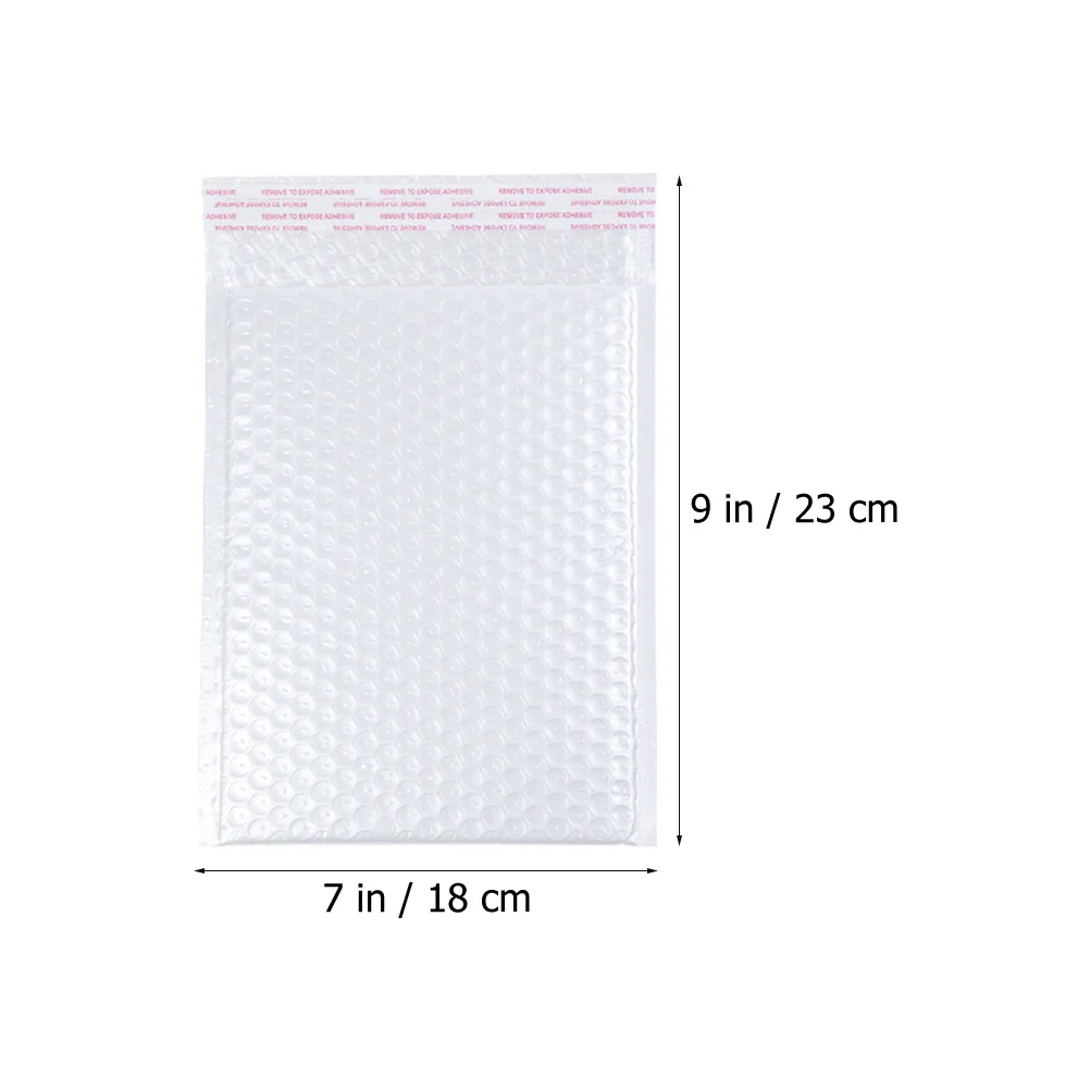50Pcs Waterproof Bubble Envelopes Unique Design Sealing Function Clothing Shipping Bags Self-Seal Packaging Pouches