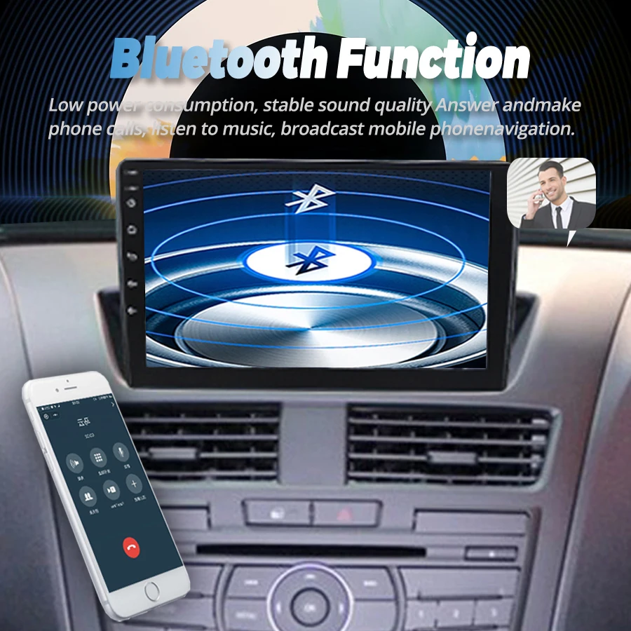 Pemutar Video Multimedia Mobil Radio 9 Inci untuk Mazda Bt50 Android Navigasi CarPlay Otomatis GPS Layar Sentuh HU 4G Wifi Stereo