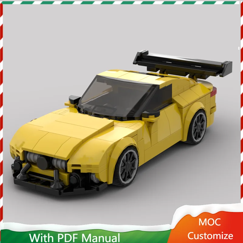 

340 PCS Moc Cool Technology Racing Supercar Model Building Blocks Speed Vehicle Bricks Toys Children Adults DIY Assembly Gifts