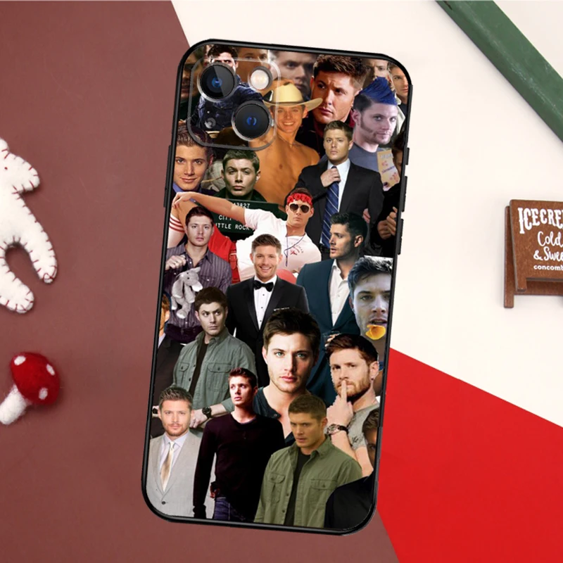 Supernatural Jensen Ackles Case For iPhone 11 12 13 14 16 15 Pro Max Plus Mini X XR XS Max 7 8 Back Cover