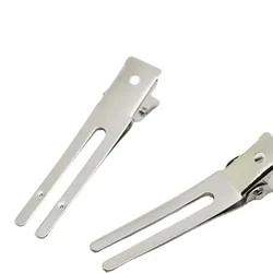 1/5/10/50pcs Steel Hair Clips Hairdressing Setting Curl  Hairpins Double Prong Barrettes Salon or Home Hair Accessories