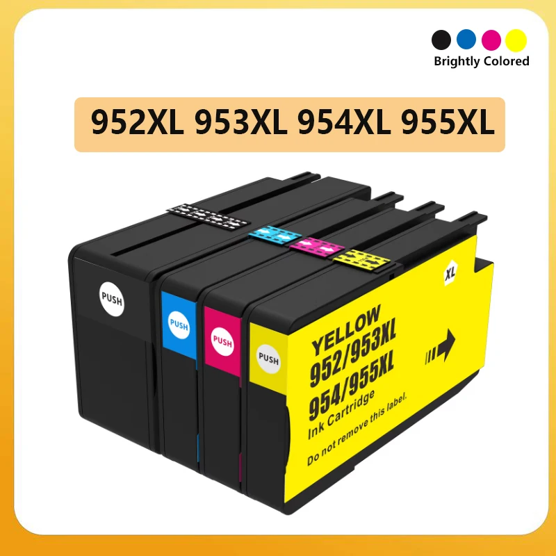Compatible For HP 952XL 953XL 954XL 955XL Ink Cartridge For OfficeJet 7720 7740 OfficeJet Pro 7720 8210 8720 All-in-One Printer