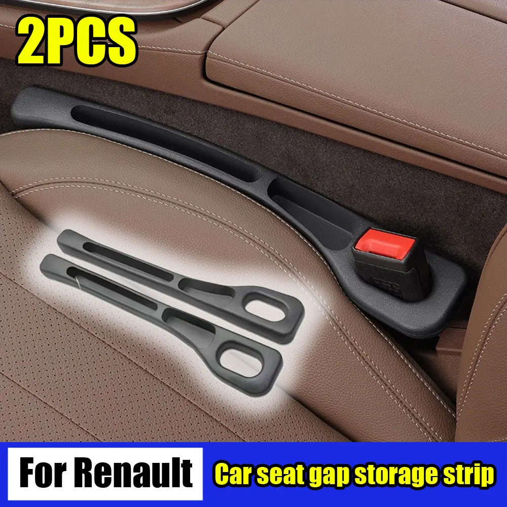 Para Renault Koleos Kadjar Captur Megane Talisman Espace Clio Zoe Scenic 4 Arkana Dacia Sandero 2 uds tiras a prueba de fugas para asiento de coche