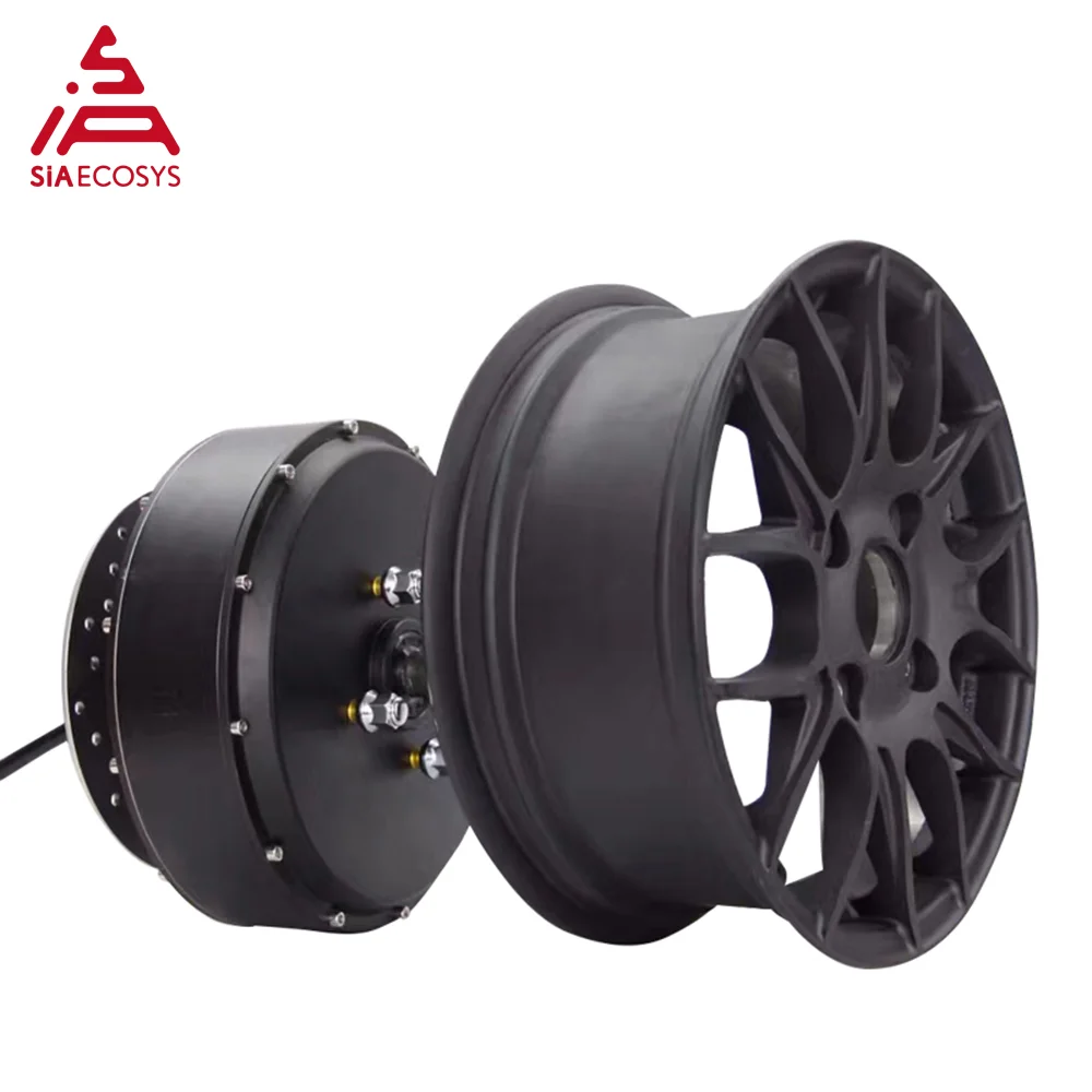 

Powerful New Version QS Motor 5KW 260 V4 Brushless DC Single Shaft E-Car In-Wheel Hub Motor