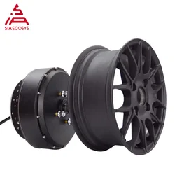 Powerful New Version QS Motor 5KW 260 V4 Brushless DC Single Shaft E-Car In-Wheel Hub Motor